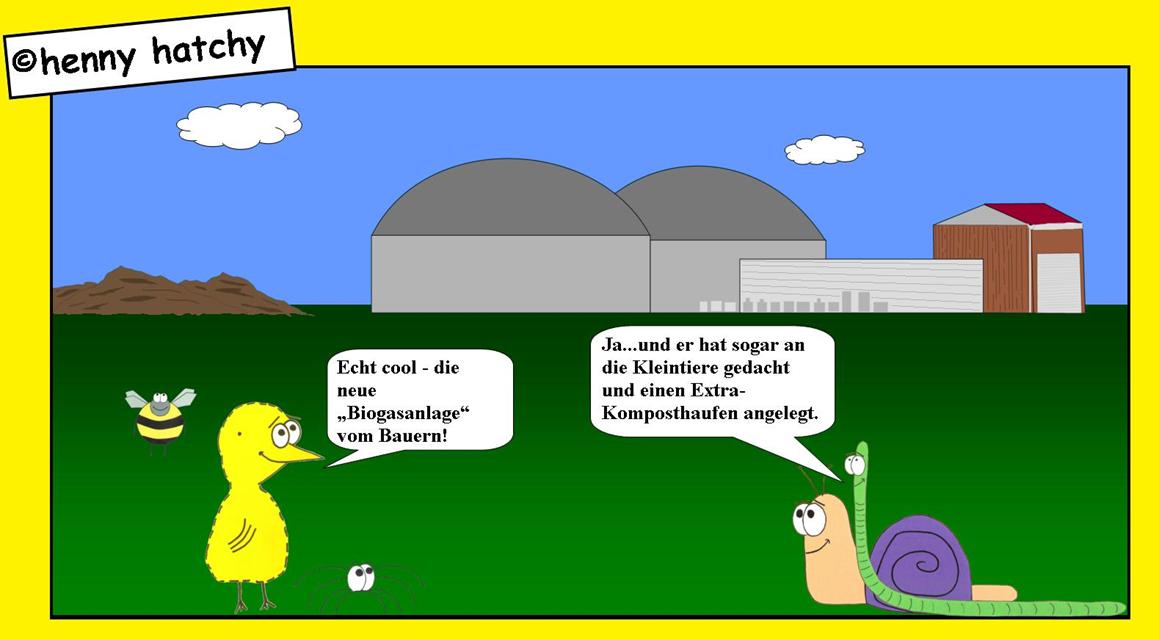 henny hatchy Henny hatchy Sniggel Wyrm Plumbee jimjams Küken Spinne Schnecke Hummel Regenwurm Wurm Comic Cartoon Biogasanlage alternativ alternative energien Komposthaufen kleintiere kleintier tiere Bauernhof Bauer Kuppel Wolke Wolken Gas Bio Anlage Scheune Schuppen Umwelt Umweltfreundlich Natur Zukunft subvention subventioniert Feld Silo Stroh Vieh
